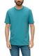 s.Oliver Red Label T-shirt with breast pocket   - blue (6565)