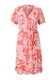 Q/S designed by Midi dress with flounces - pink (41A4)