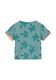 s.Oliver Red Label T-Shirt mit Palmen-Print - blau (65A9)
