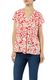 comma Patterned blouse with V-neck   - pink (42A5)