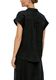 s.Oliver Red Label Short-sleeved linen blouse  - black (9999)
