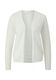 s.Oliver Red Label Cardigan with patterned structure   - white (0210)