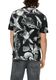 Q/S designed by T-Shirt mit All-over-Print - schwarz (99A0)