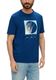 s.Oliver Red Label T-Shirt mit Artwork - blau (56D1)