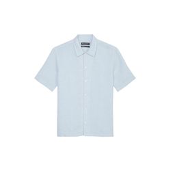 Marc O'Polo Short-sleeve shirt in soft chambray quality - blue (C86)