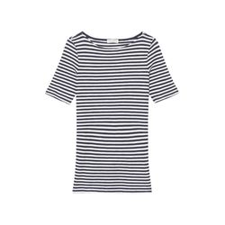 Marc O'Polo Striped T-shirt - white/blue (A44)