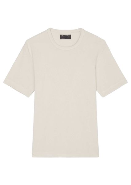 Marc O'Polo Frottee T-Shirt aus Bio-Baumwolle - beige (161)