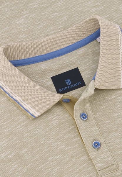State of Art Regular Fit: Polo - beige (1611)