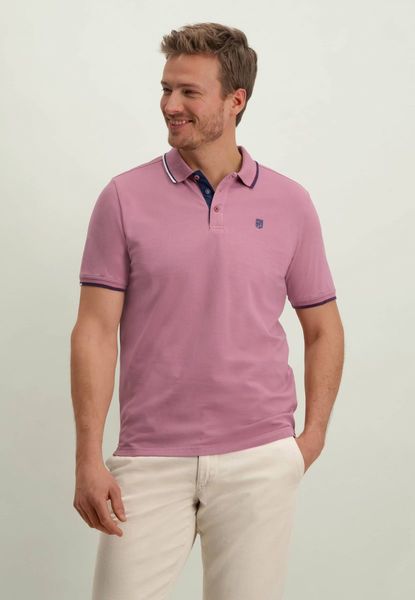 State of Art Cotton piqué polo shirt - pink (4300)