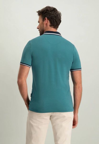State of Art Jersey Poloshirt mit Brusttasche - blau (5500)