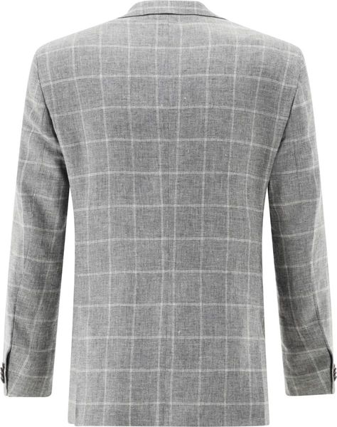 Carl Gross Linen blend jacket - Tannon - gray (81)