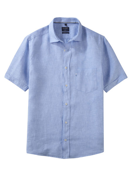 Olymp Freizeithemd : Regular Fit - blau (11)