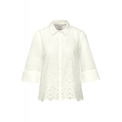 Street One Blouse with embroidery - white (10108)