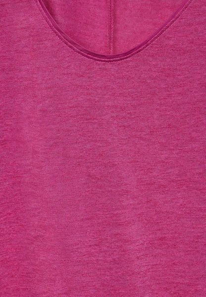 Street One T-shirt mélange de matières - rose (15755)