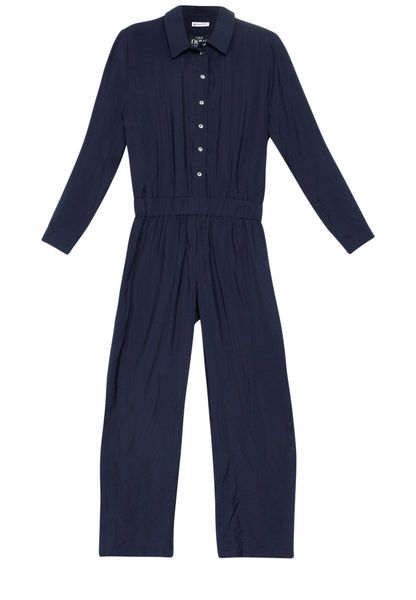 Street One Jumpsuit with straight legs - blue (11238)