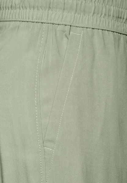 Street One Pantalon 7/8 Culotte - vert (15816)