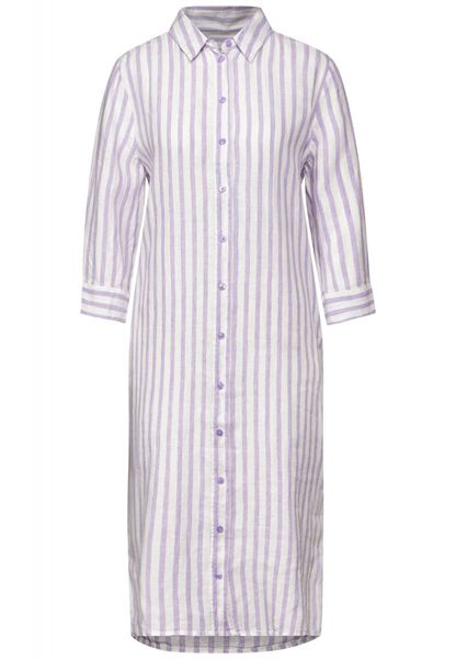 Street One Striped dress - purple (25384)