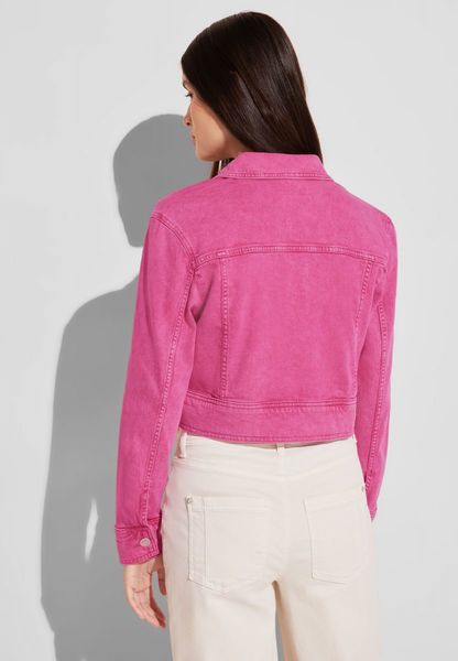 Street One Short denim jacket - pink (15883)