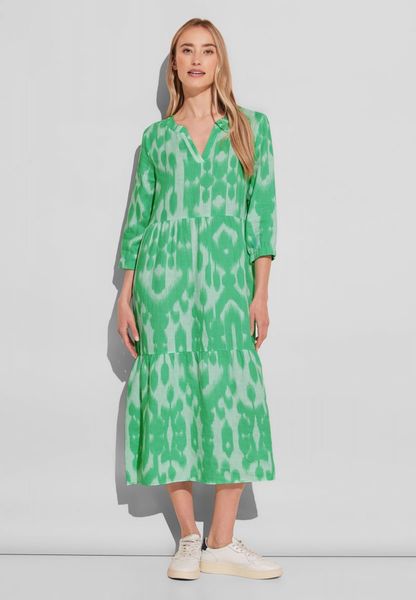 Street One Robe tunique avec imprimé - vert (35367)