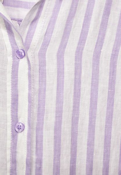 Street One Robe rayée - violet (25384)