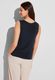 Street One Knitted rib top - blue (11238)