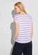 Street One Striped T-shirt - violet (25384)