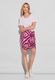 Street One Print skirt - pink (35755)