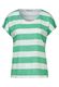 Street One T-shirt à rayures - vert (25367)