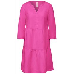 Cecil Tunic linen dress - pink (15369)
