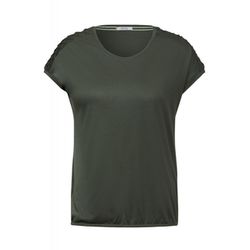 Cecil T-shirt unicolore - vert (15747)