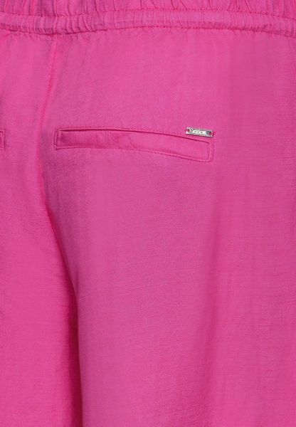 Cecil Light linen trousers - pink (15369)