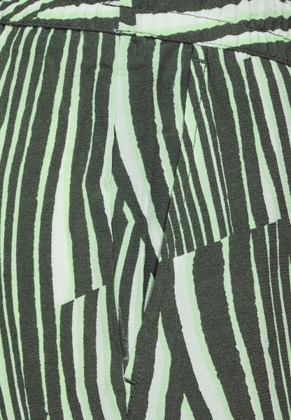 Cecil Pantalon à jambes larges - vert (35747)