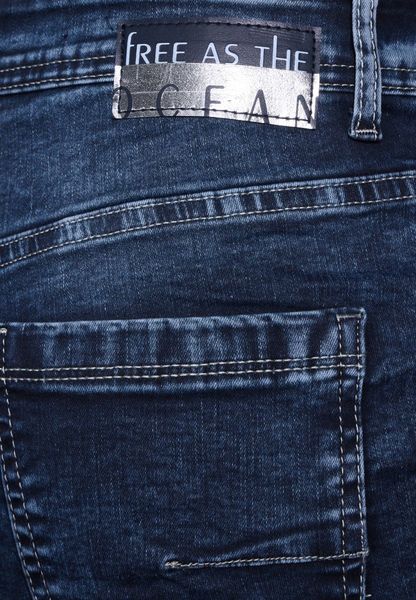 Cecil Bootcut Jeans Slim Fit - blue (10281)