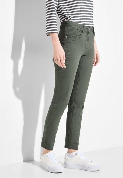 Cecil High Waist Jeans - Style Toronto - vert (15747)