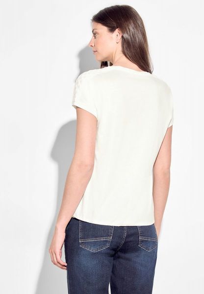 Cecil T-shirt unicolore - blanc (13474)