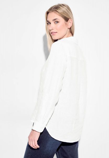 Cecil Linen blouse - white (10000)
