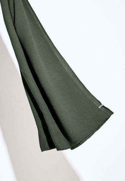 Cecil Muslin scarf - green (15747)