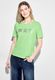 Cecil T-Shirt mit Schimmer Print - grün (25742)