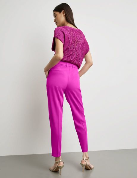 Taifun Plain trousers - pink (03420)