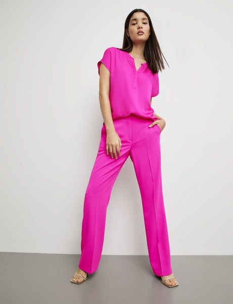 Taifun Plain blouse - pink (03420)