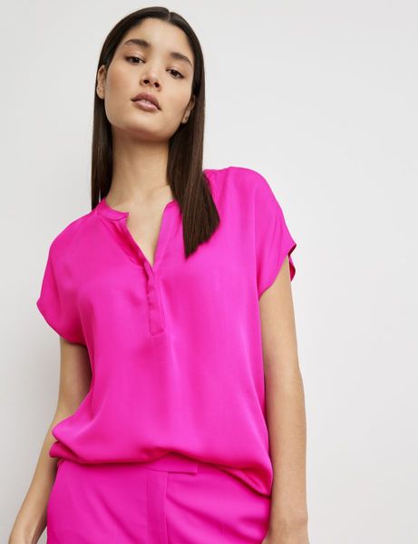 Taifun Plain blouse - pink (03420)