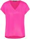 Taifun V-neck blouse - pink (03350)