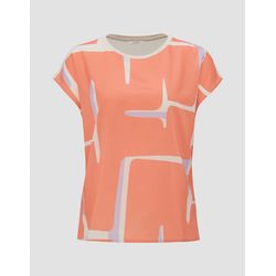 Opus Shirt - Sisbo print - orange/violet (40022)