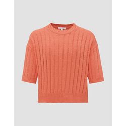 Opus Cropped Pullover - Punzi - orange (40022)