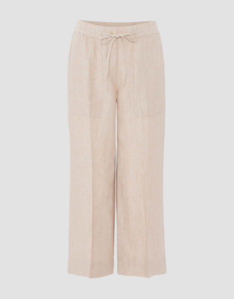 Opus Linen pants - Madeka fresh - beige (20003)