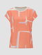 Opus Shirt - Sisbo print - orange/purple (40022)