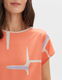Opus Shirt - Sisbo print - orange/violet (40022)