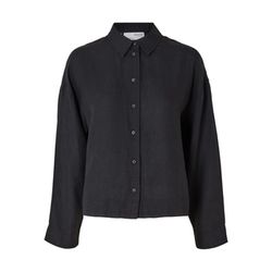 Selected Femme Linen shirt - black (179099)