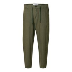 Selected Homme Pantalon en lin - vert (178191)
