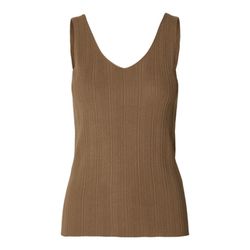 Selected Femme Top en tricot - brun (297241)